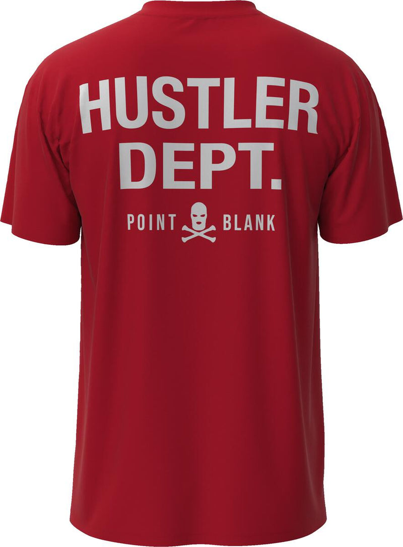 Point Blank HUSTLER DEPT. T-SHIRT (RED)