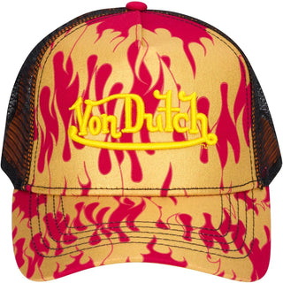 Von Dutch FLAME TRUCKER (Red/Gold)