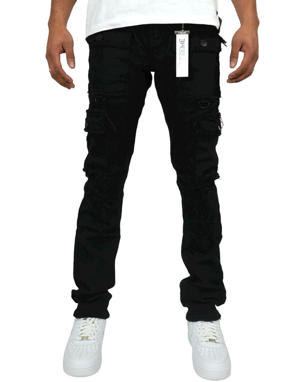 Preme Denim Jeans (BLACK)