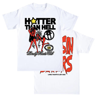 Lonely Hearts Sinners T-Shirt (White)