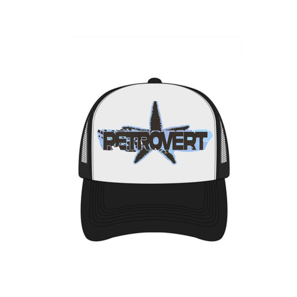 Retrovert RHINESTONE TRUCKER HAT (Black)