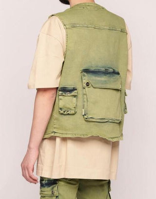 Pheelings ENJOY THE MOMENT VEST (RUST GREEN)