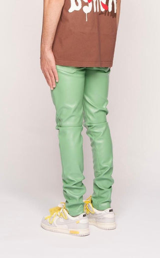 PHEELINGS Be the Change SKINNY LEATHER DENIM (FROG GREEN)