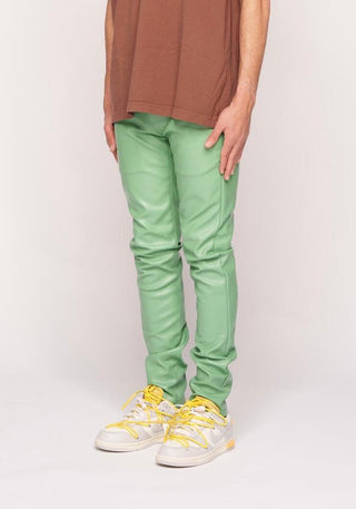 PHEELINGS Be the Change SKINNY LEATHER DENIM (FROG GREEN)