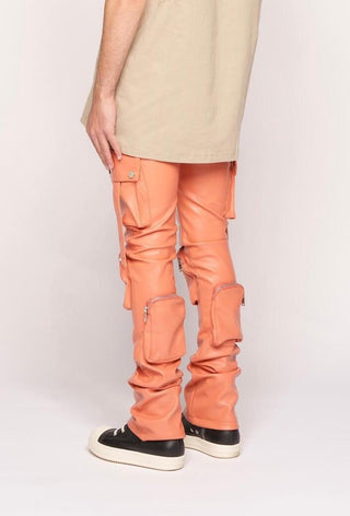 PHEELINGS NEVER LOOK BACK LEATHER CARGO STACK (ORANGE)