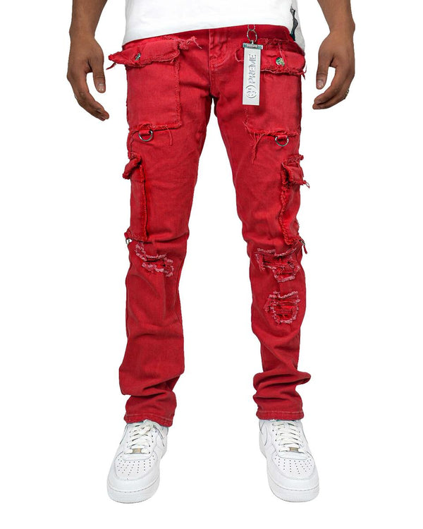 Preme Denim Jeans (RED)