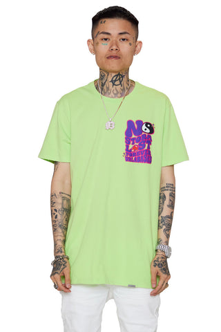 Valabasas THE STORM TEE (VINTAGE LIME)