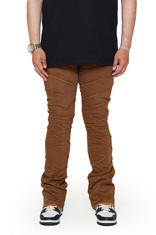 Valabasas CASSIUS DENIM STACKED (LT. BROWN)