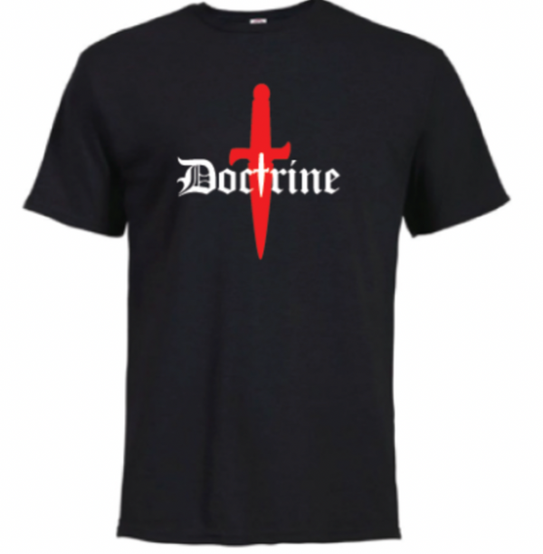 Doctrine DAGGER SHIRT (BLACK/ RED)