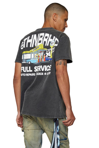 6th NBRHD FULL SERVICE TEE (VINTAGE BLACK)