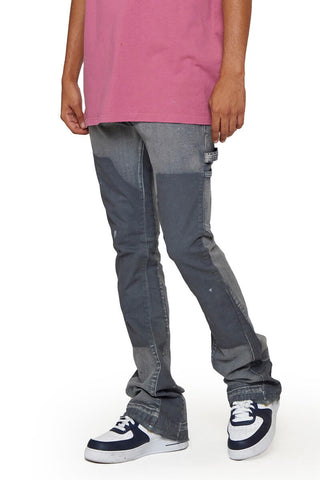 6th NBRHD FOX HILL DENIM STACKED (GREY)