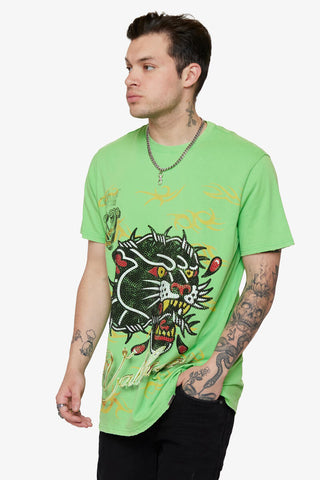 Valabasas BLOODY PANTHER TEE (SUMMER GREEN)