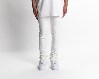 Pheelings TOGETHER FORVER FLARE STACK DENIM (PURE WHITE)