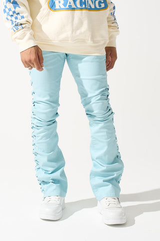 SERENEDE Sea Stacked Jeans (BLUE)