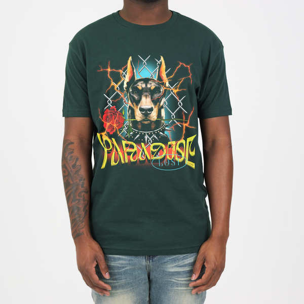 PARADISE LOST BEWARE TEE (FOREST GREEN)