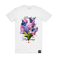 Hustle Daily Roses Barbed Wire Shirt (WHITE)