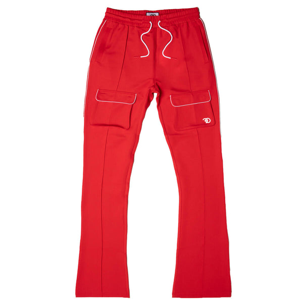 FROST ORIGINAL ROMO STACK TRACK PANTS (RED)
