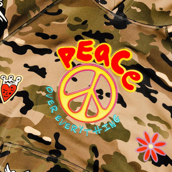 VIC GARCIA Peace Out Camp Hoodie (Camo)