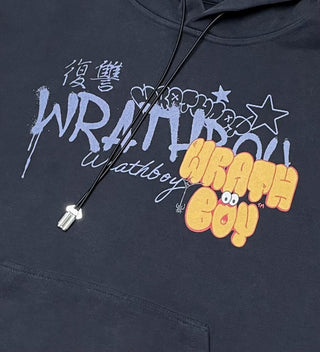 Wrathboy INKED UP HOODIE (BLACK)