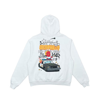 Wrathboy INKED UP HOODIE (NATURAL)