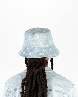 PHEELINGS SOUL STAMPED BUCKET HAT (LIGHT BLUE)