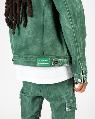 PHEELINGS PASSIONATE PURSUIT DENIM JACKET (CASTLETON GREEN)