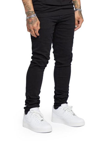 Valabasas MR.CLEAN 2.0 BLACK SKINNY JEAN (BLACK)