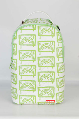 Sprayground GREEN MONEY DLXSV BACKPACK