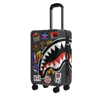 Sprayground GLOBAL MOGUL LOST TICKET HARDSHELL CARRYON