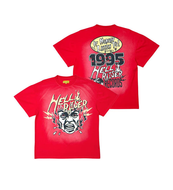 Civilized HELL RAISER RECORDS TEE (RED)
