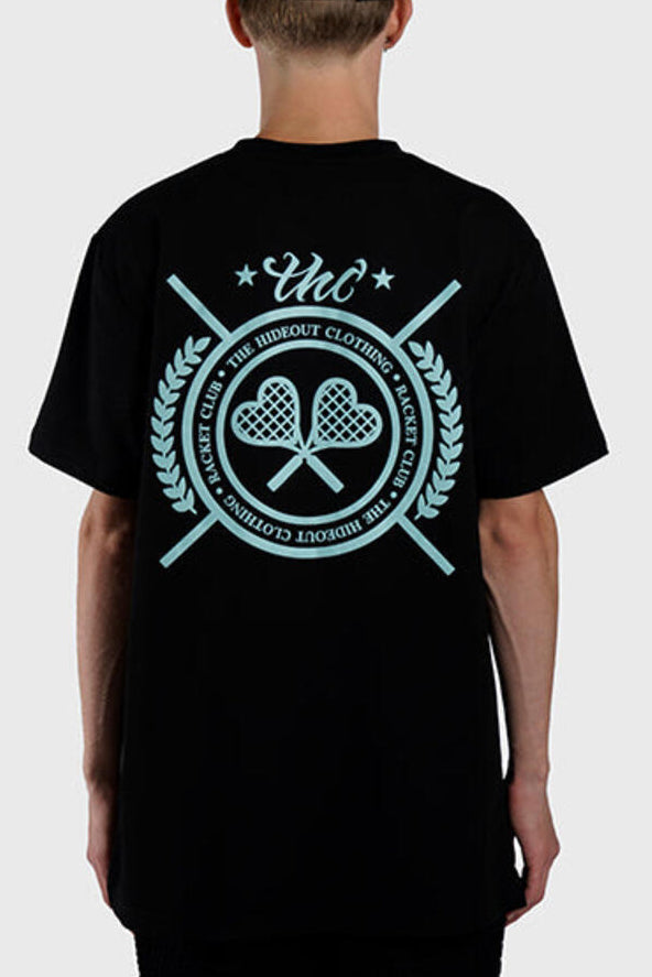THC Racket Club Tee (Black)
