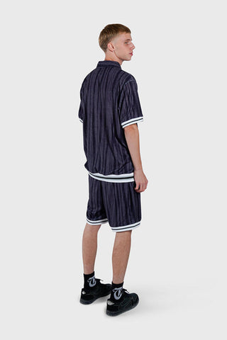 THC Racket Club Terry Cloth Cabana Shirt & Short (Black)