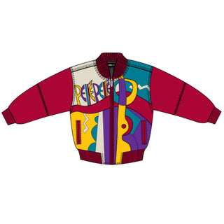 PELLE PELLE Picasso Jacket (RED/MULTI)