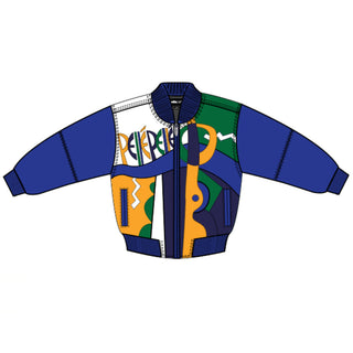 PELLE PELLE Picasso Jacket (ROYAL/MULTI)