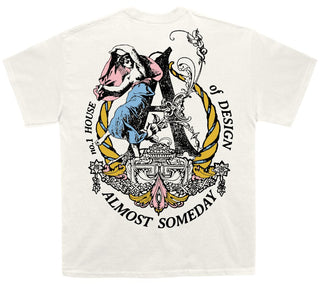 Almost Someday HOUSE OF DESIGN TEE (cream)