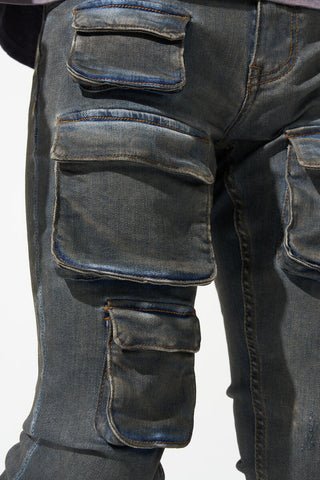 SERENEDE Wave Cargo Jeans (Cargo)