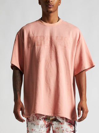 EMBELLISH DAWG TEE (SALMON)