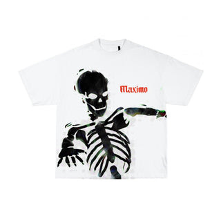 MAXIMO APPAREL Skeleton Tee (White)