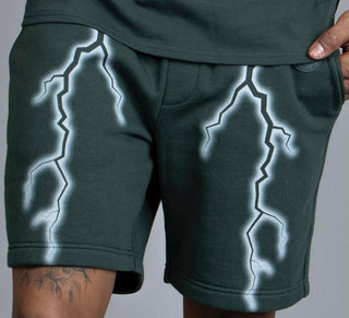 DOCTRINE ELECTRIC STORM SHORTS (DARK SPRUCE)