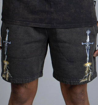 DOCTRINE DAGGER WAVE SHORTS (BLACK)