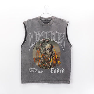 PARADISE LOST MEMORIES MUSCLE TEE (Grey)