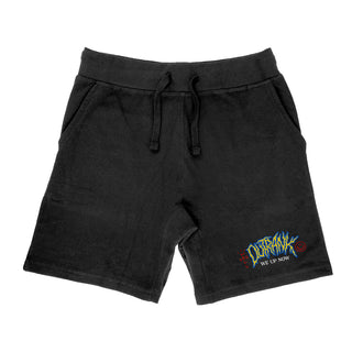 Outrnk We Up Now Embroidered Shorts (Black)