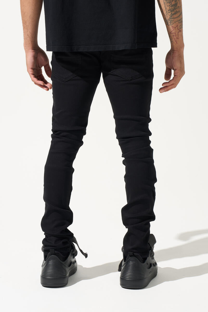 SERENEDE Peace Black Jeans (Black)