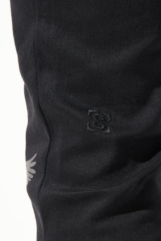 SERENEDE PEACE Black Jeans