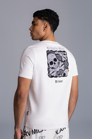 ROBERTO VINO Skull T-shirt (WHITE)