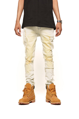 PHEELINGS CLEAR THE AIR SKINNY DENIM (LIGHT BLUE/SAND)