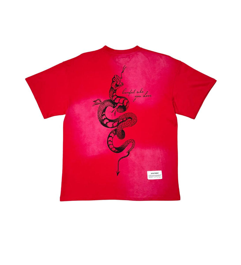 Wrathboy LOVE HURTS TEE (RED)