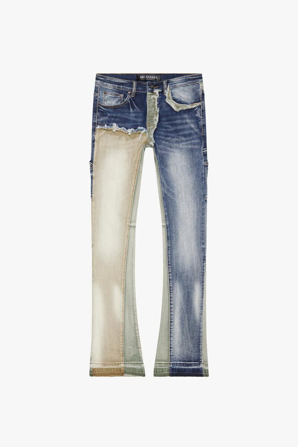 Valabasas CHICAGO CORAL REEF STACKED FLARE JEAN (CORAL REEF)