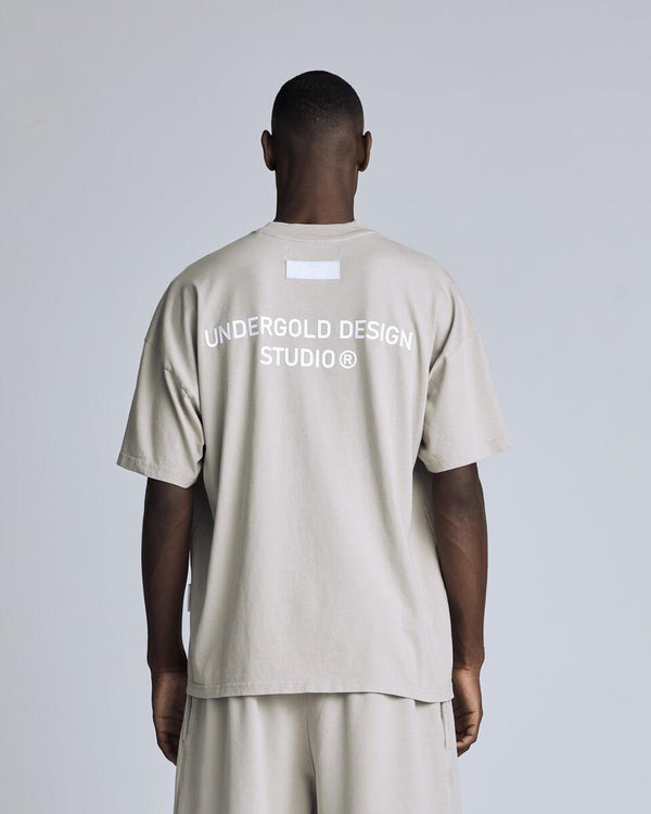 UNDERGOLD Genesis Undergold Design Studio T-shirt Light Gray