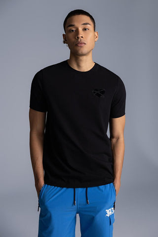 ROBERTO VINO Heart T-shirt (BLACK)